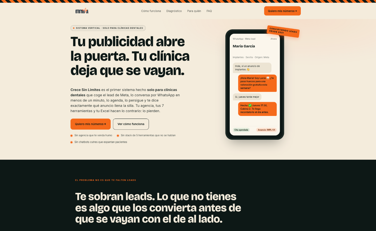 Web de Crece Sin Límites